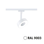 Paulmann URail LED Schienenspot Circle Einzelleuchte 190lm 5W 4000K dimmbar 230V Signalweiß