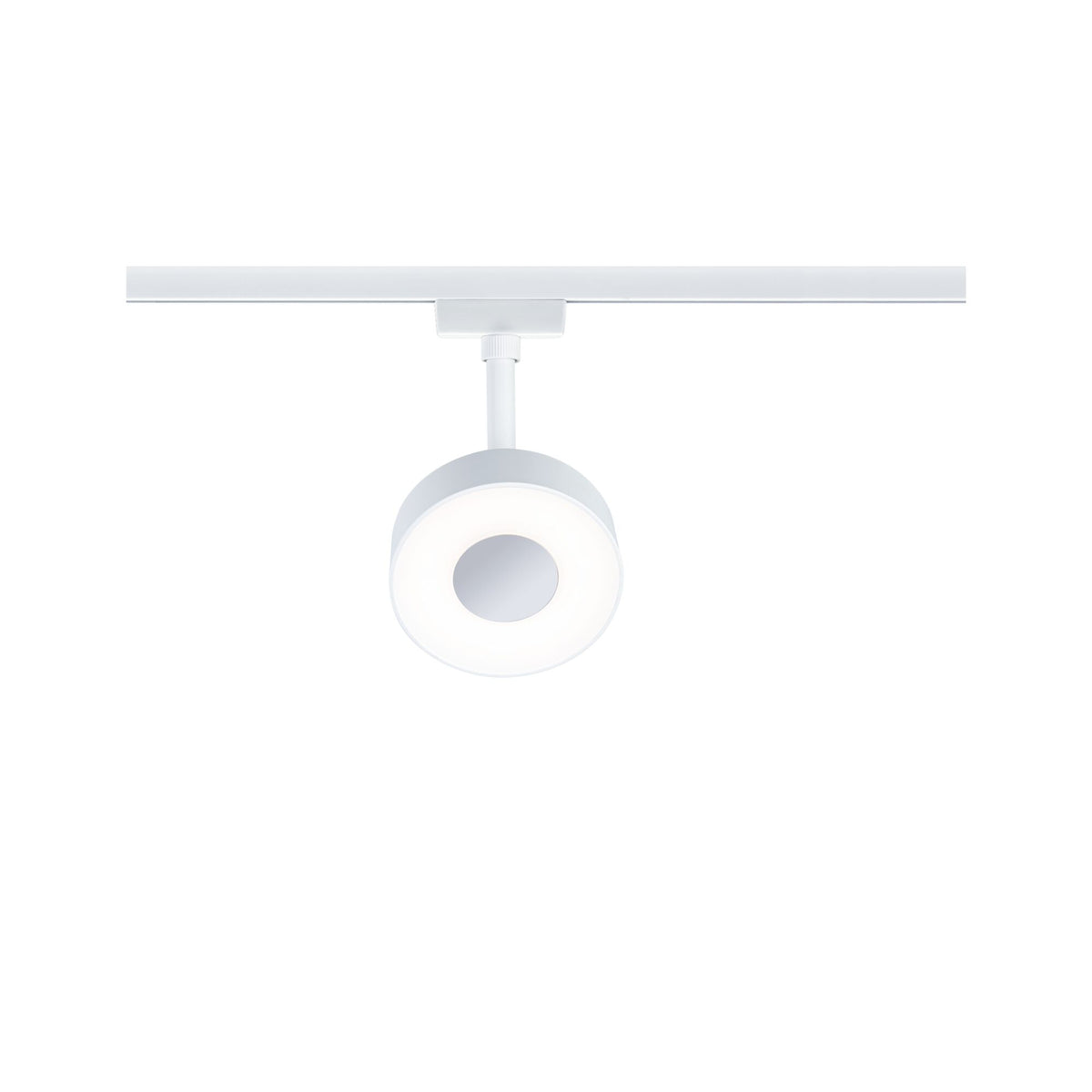 Paulmann URail LED Schienenspot Circle Einzelleuchte 190lm 5W 4000K dimmbar 230V Signalweiß