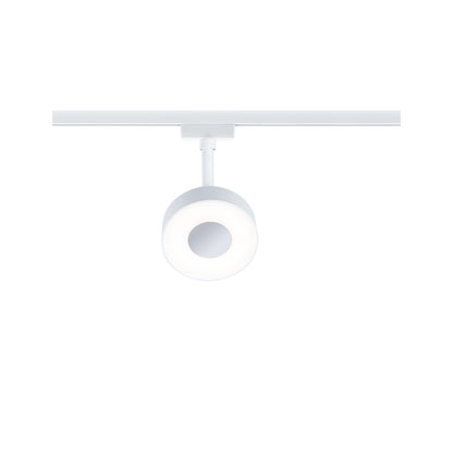 Paulmann URail LED Schienenspot Circle Einzelleuchte 190lm 5W 4000K dimmbar 230V Signalweiß