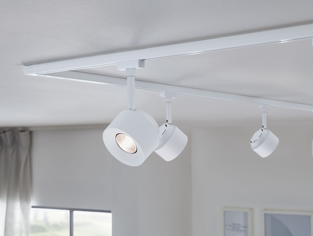 Paulmann URail LED Schienenspot Pane 680lm 7,4W 4000K dimmbar 230V Signalweiß