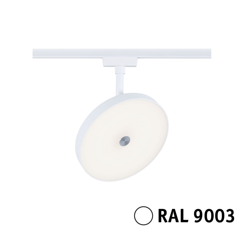 Paulmann URail LED Schienenspot Hildor 3-Step-Dim   850lm 15W 3000K dimmbar 230V Signalweiß