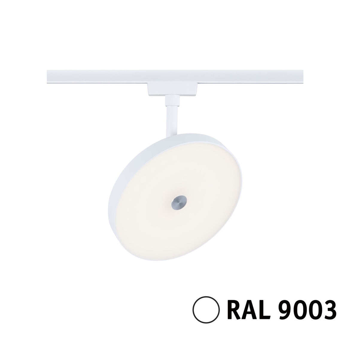 Paulmann URail LED Schienenspot Hildor 3-Step-Dim   850lm 15W 3000K dimmbar 230V Signalweiß