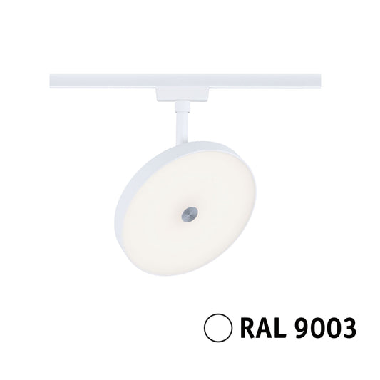 Paulmann URail LED Schienenspot Hildor 3-Step-Dim   850lm 15W 3000K dimmbar 230V Signalweiß