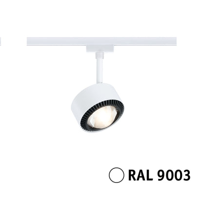Paulmann URail LED Schienenspot Aldan Einzelspot 470lm 8W 3000K dimmbar 230V Signalweiß