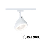 Paulmann URail LED Schienenspot Arena Einzelspot 850lm 15W 2700K dimmbar 230V Signalweiß