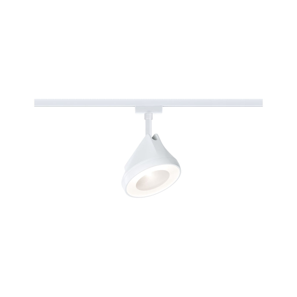 Paulmann URail LED Schienenspot Arena Einzelspot 850lm 15W 2700K dimmbar 230V Signalweiß