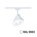 Paulmann URail LED Schienenspot Arena Einzelspot 900lm 15,1W 4000K dimmbar 230V Signalweiß