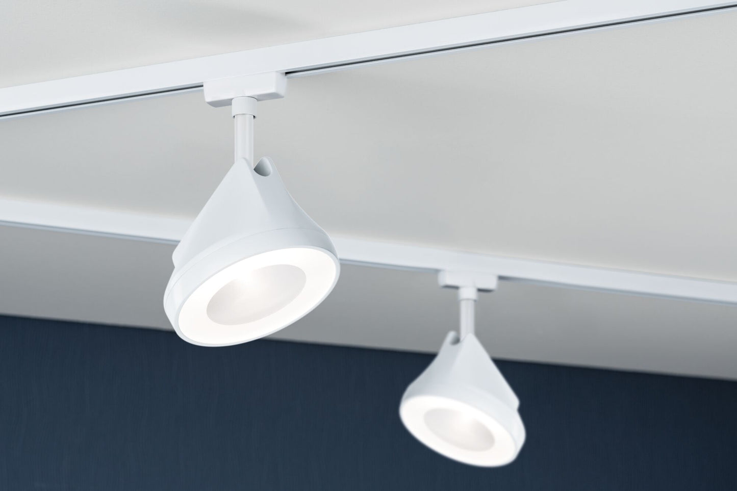 Paulmann URail LED Schienenspot Arena Einzelspot 900lm 15,1W 4000K dimmbar 230V Signalweiß