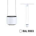 Paulmann URail LED Pendel Aldan 930lm / 530lm 8,5W 4000K dimmbar 230V Signalweiß