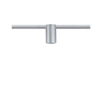 Paulmann URail Ceiling Socket max1x20W E27 Chrom matt 230V Metall