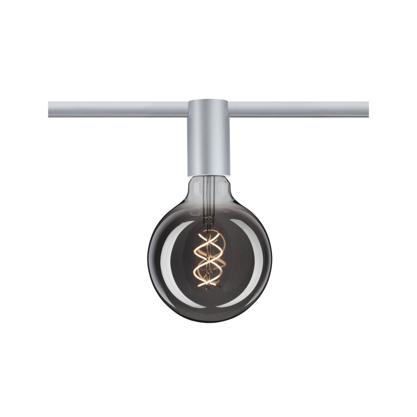 Paulmann URail Ceiling Socket max1x20W E27 Chrom matt 230V Metall