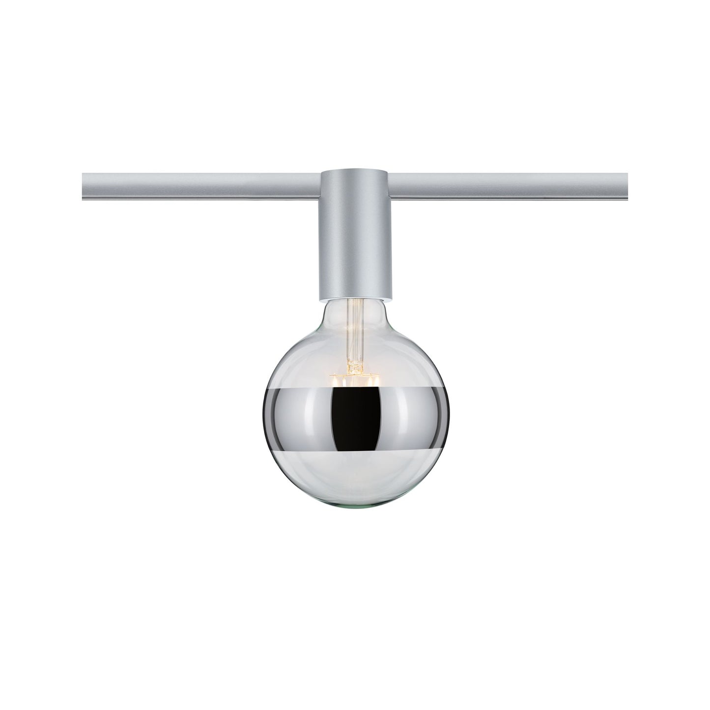 Paulmann URail Ceiling Socket max1x20W E27 Chrom matt 230V Metall