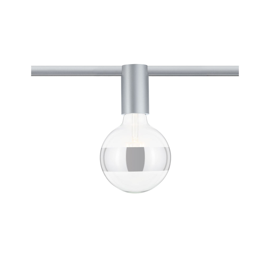 Paulmann URail Ceiling Socket max1x20W E27 Chrom matt 230V Metall