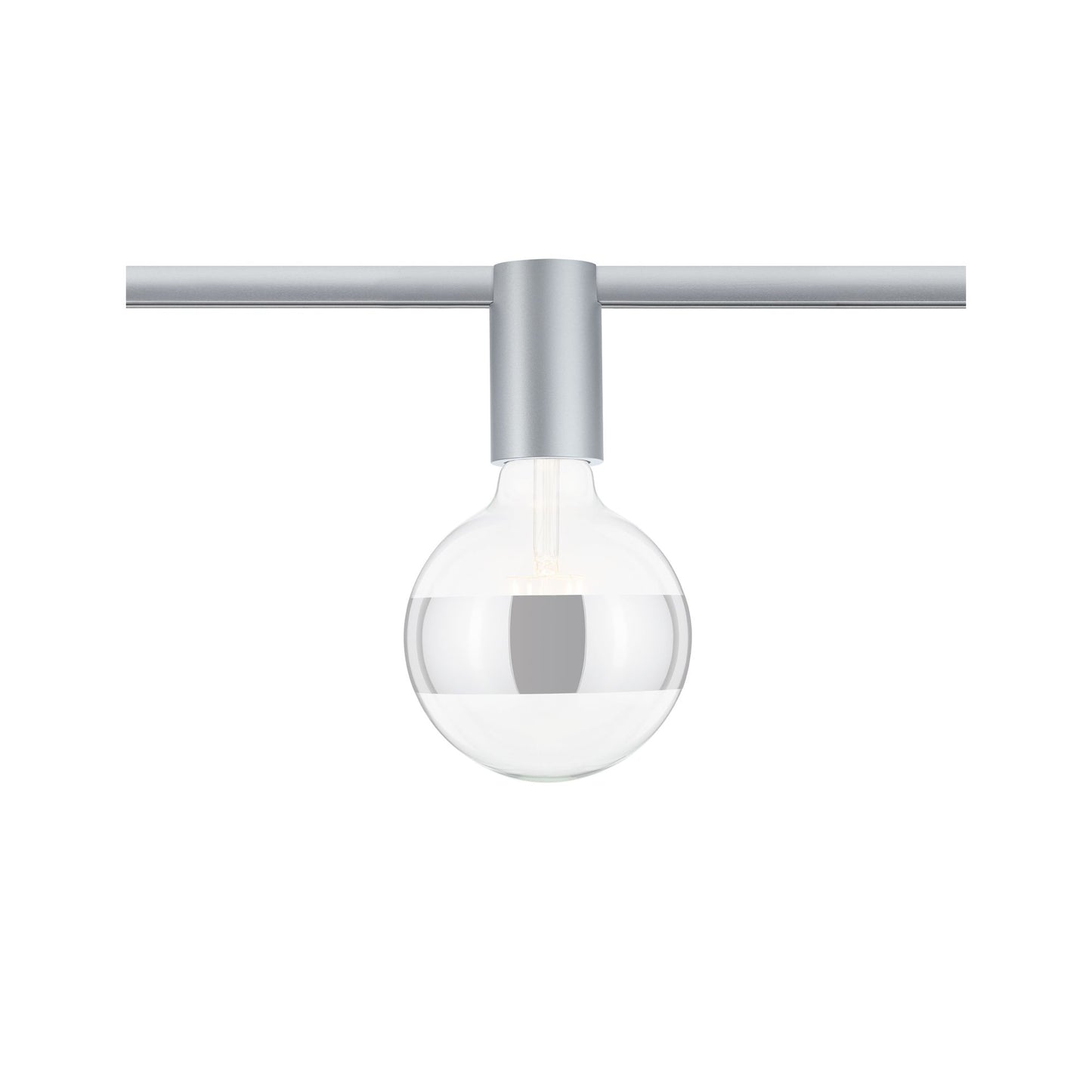 Paulmann URail Ceiling Socket max1x20W E27 Chrom matt 230V Metall
