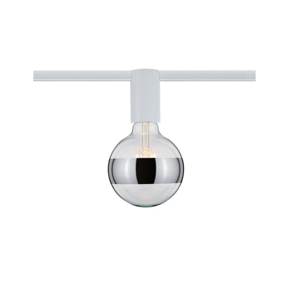 Paulmann URail Ceiling Socket max1x20W E27 Weiß 230V Metall