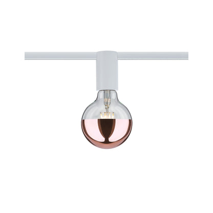 Paulmann URail Ceiling Socket max1x20W E27 Weiß 230V Metall