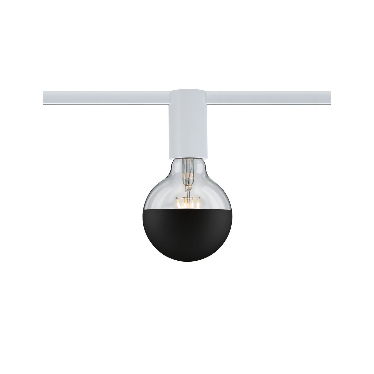 Paulmann URail Ceiling Socket max1x20W E27 Weiß 230V Metall