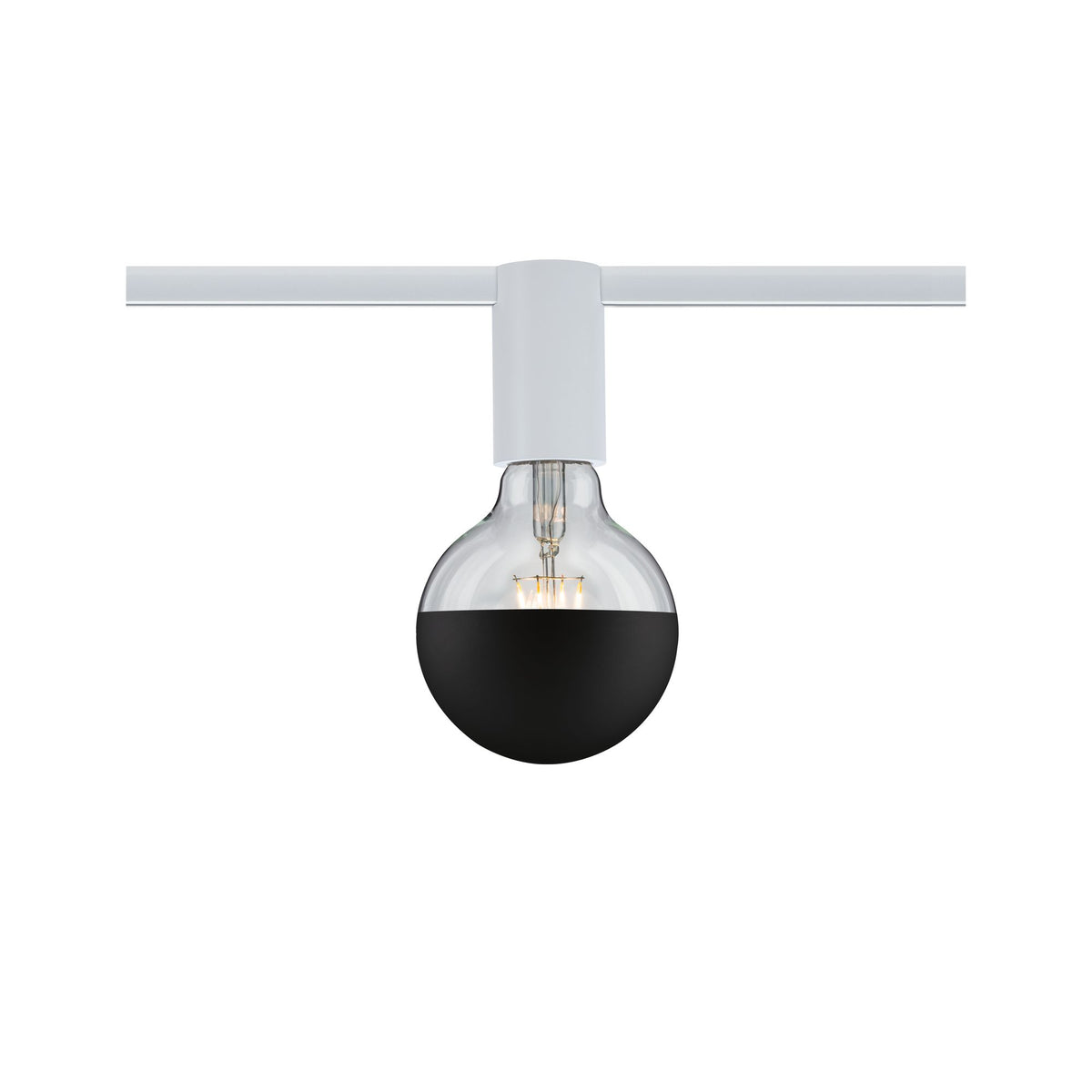 Paulmann URail Ceiling Socket max1x20W E27 Weiß 230V Metall
