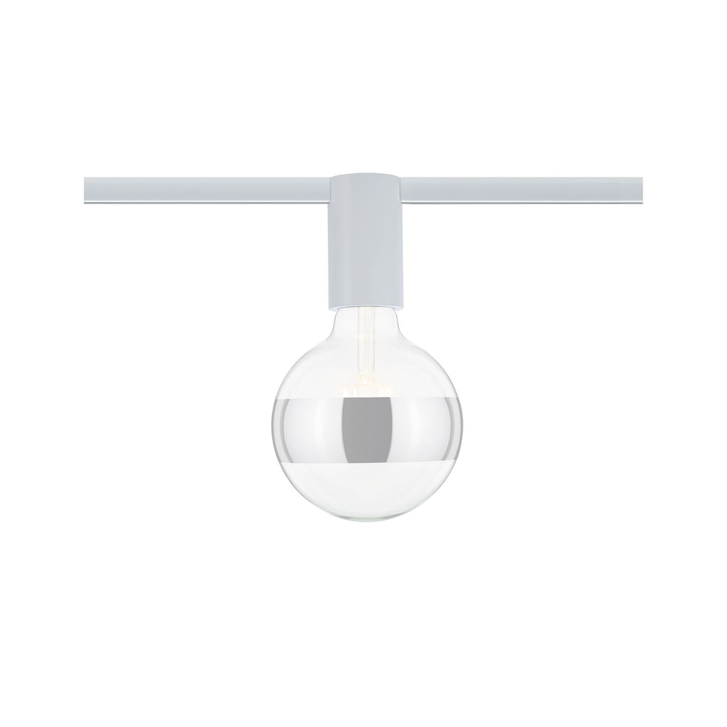 Paulmann URail Ceiling Socket max1x20W E27 Weiß 230V Metall