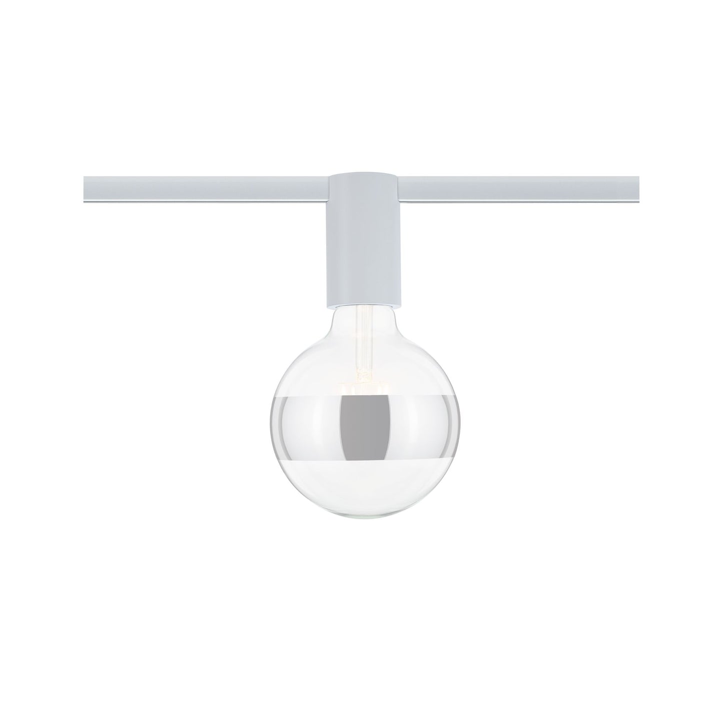 Paulmann URail Ceiling Socket max1x20W E27 Weiß 230V Metall