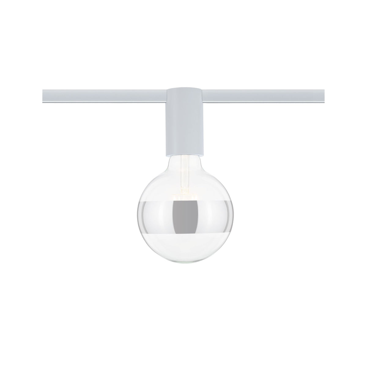Paulmann URail Ceiling Socket max1x20W E27 Weiß 230V Metall