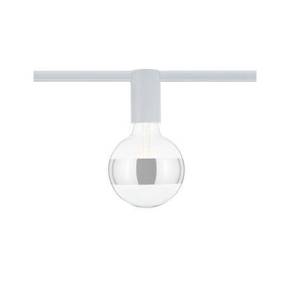 Paulmann URail Ceiling Socket max1x20W E27 Weiß 230V Metall