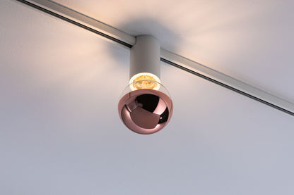 Paulmann URail Ceiling Socket max1x20W E27 Weiß 230V Metall