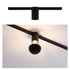 Paulmann URail Ceiling Socket max1x20W E27 Schwarz 230V Metall