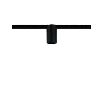 Paulmann URail Ceiling Socket max1x20W E27 Schwarz 230V Metall