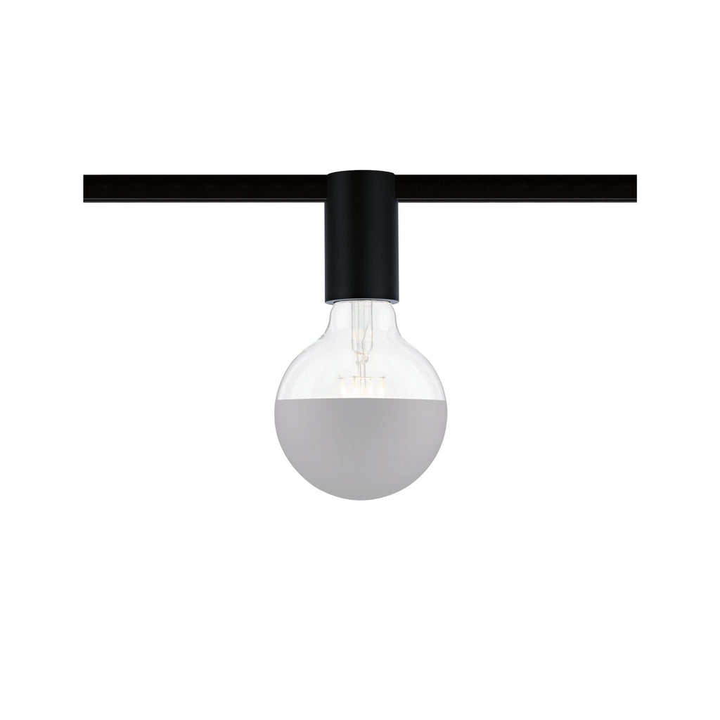 Paulmann URail Ceiling Socket max1x20W E27 Schwarz 230V Metall
