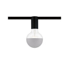 Paulmann URail Ceiling Socket max1x20W E27 Schwarz 230V Metall