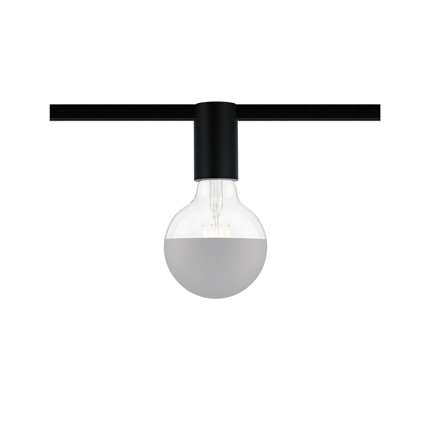 Paulmann URail Ceiling Socket max1x20W E27 Schwarz 230V Metall
