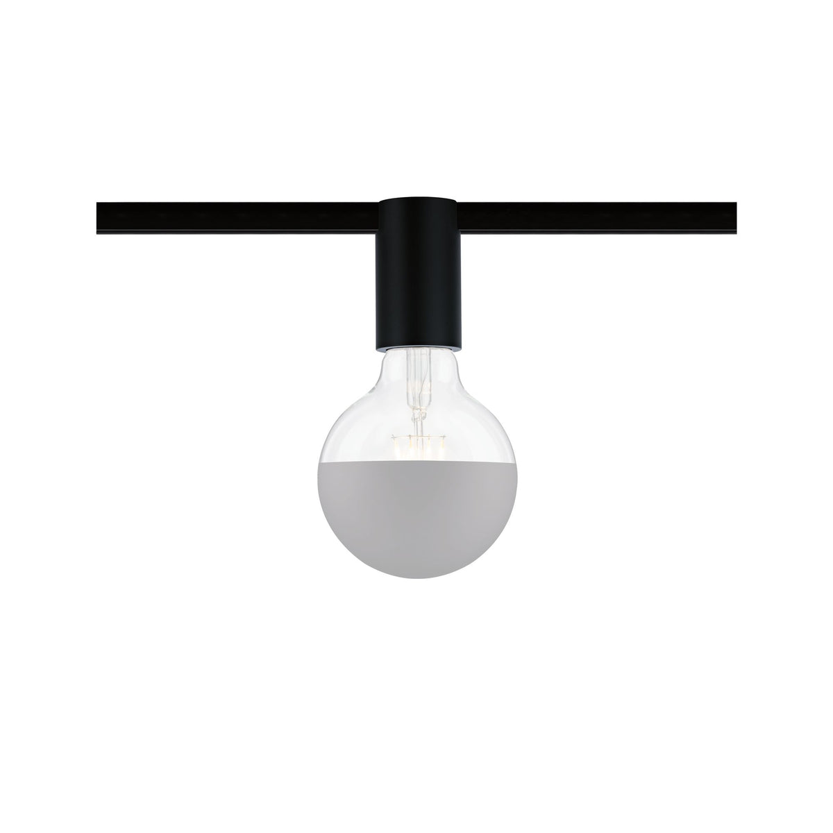 Paulmann URail Ceiling Socket max1x20W E27 Schwarz 230V Metall