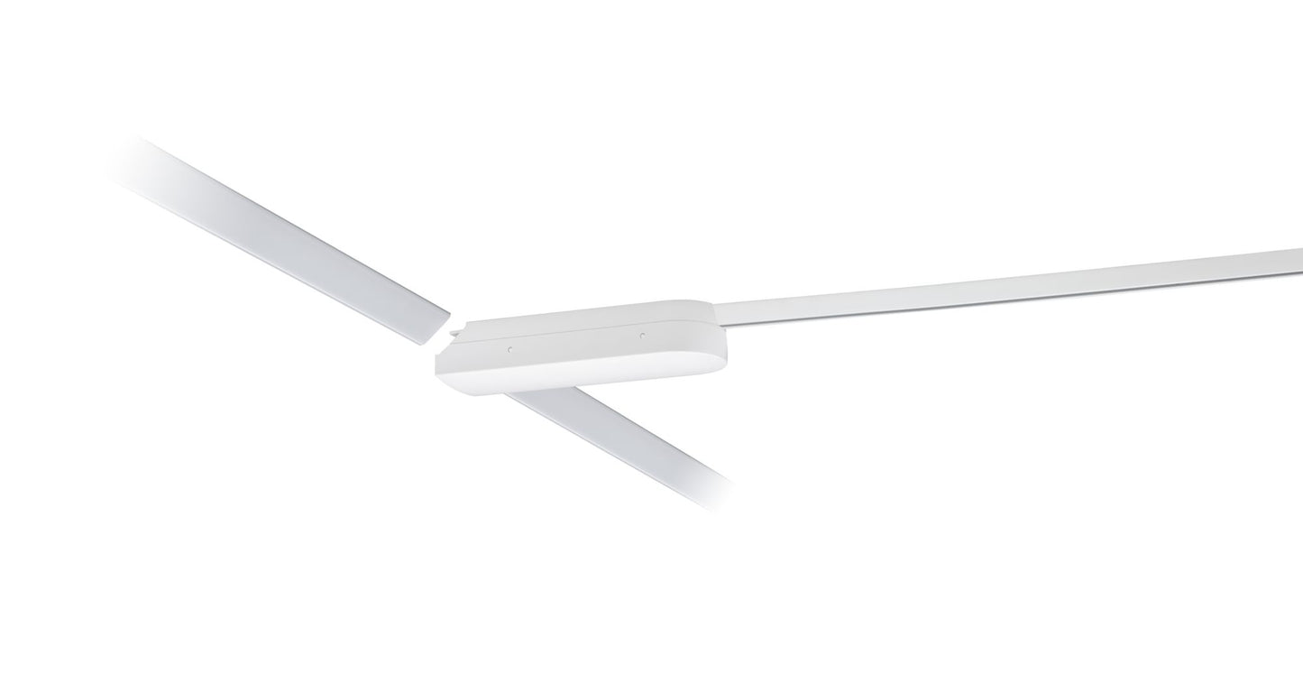 Paulmann NanoRail Stripe-Connector Delta-Profile Weiß matt Kunststoff