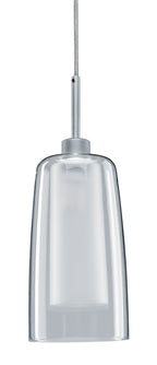 Paulmann URail LED Pendulum Arido II 1x5W GU10 Chrom matt/Klar/Satin 230V Metall/Glas