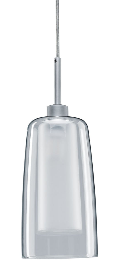 Paulmann URail LED Pendulum Arido II 1x5W GU10 Chrom matt/Klar/Satin 230V Metall/Glas