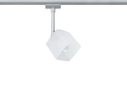 Paulmann URail Syst. Light&Easy LED Spot Quad 1x3W GU10 Chrom matt/Weiß 230V Met/Gls