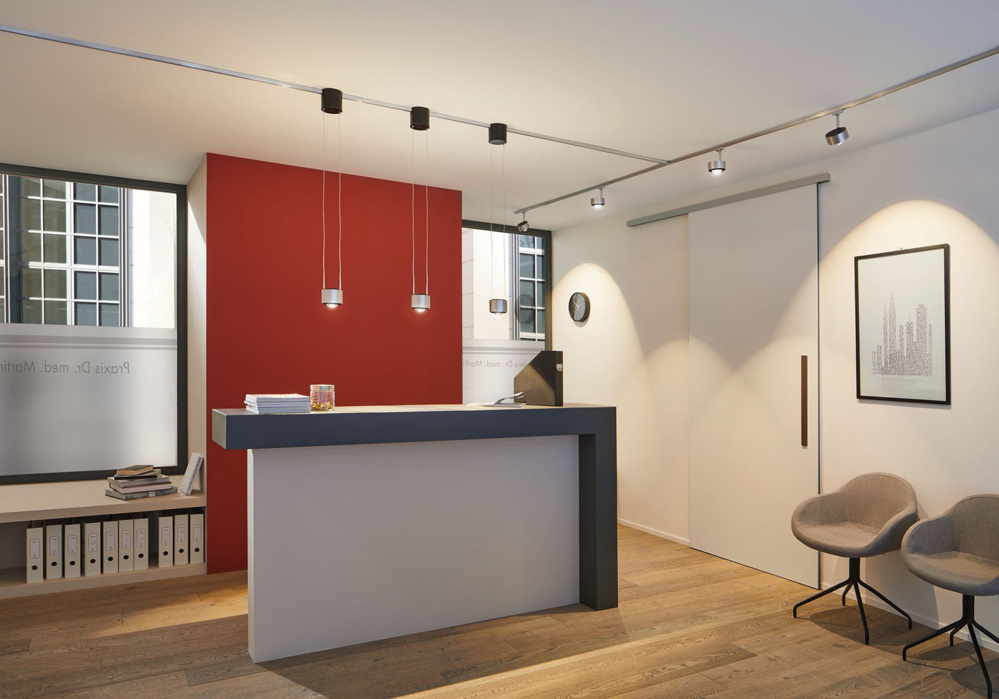 Paulmann Rail System VariLine 2m Schiene 2 Phasen max2000W/Phase Alu geb 230V Met