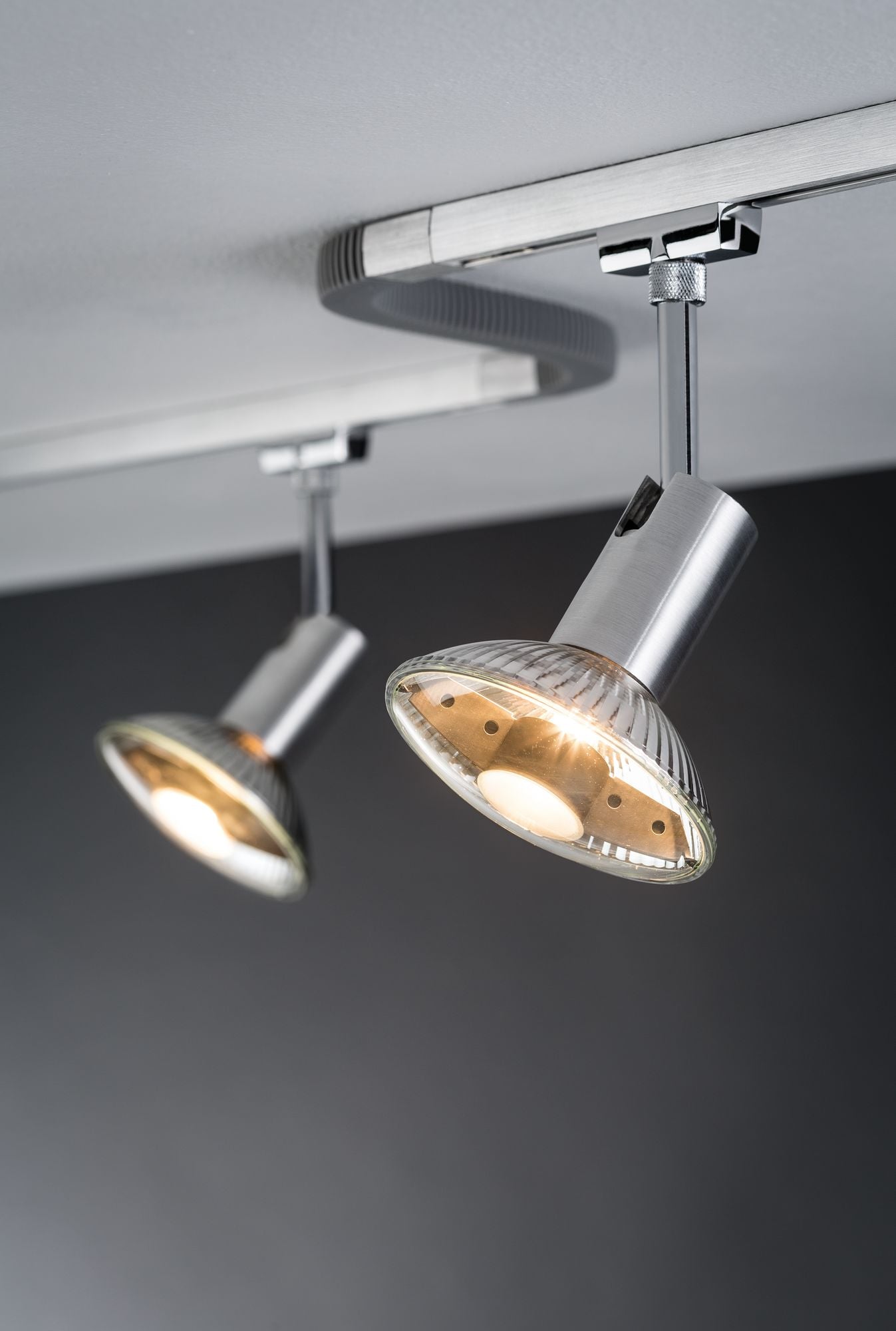 Paulmann Rail System VariLine Spot Andante max.75W GU10 Alu gebürstet 230V Metall