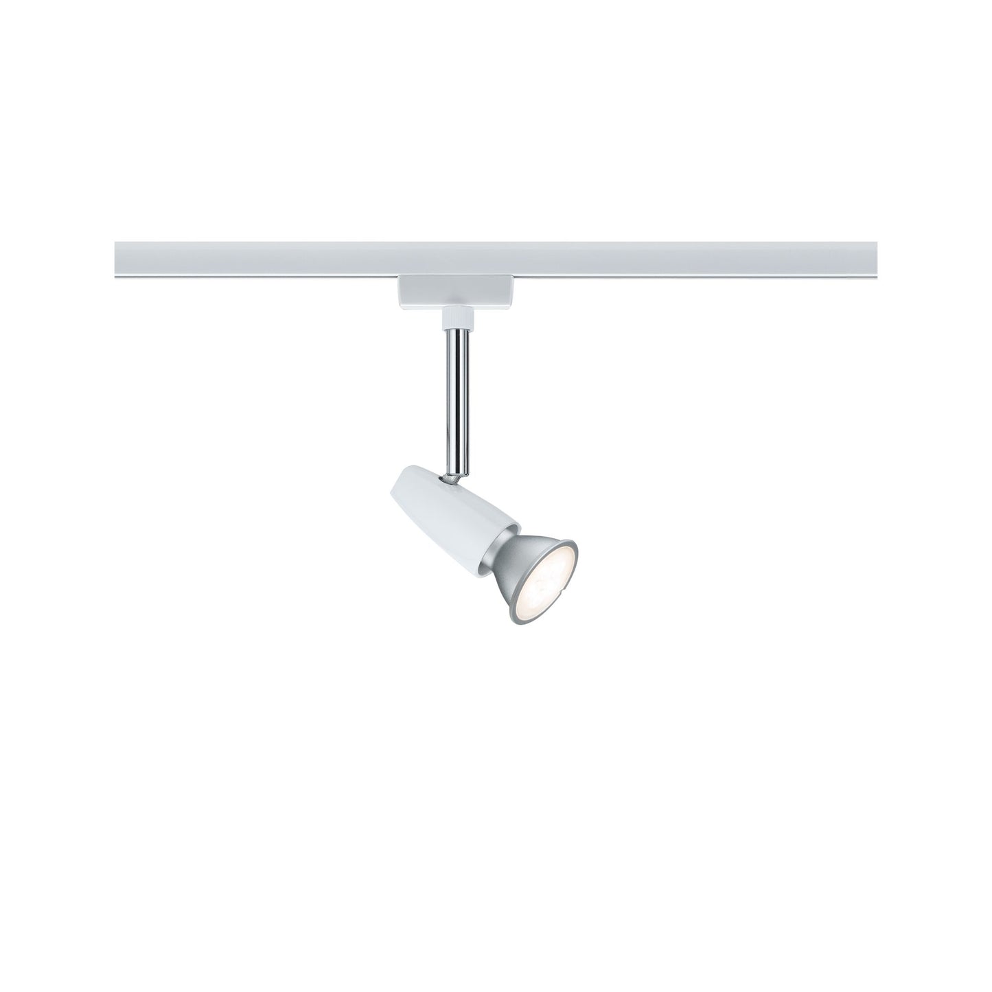 Paulmann URail System Light&Easy Spot BarelliLED 1x6,5W GU10 230V Weiß/Chrom Met/Kst