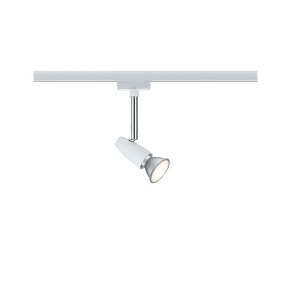 Paulmann URail System Light&Easy Spot BarelliLED 1x6,5W GU10 230V Weiß/Chrom Met/Kst