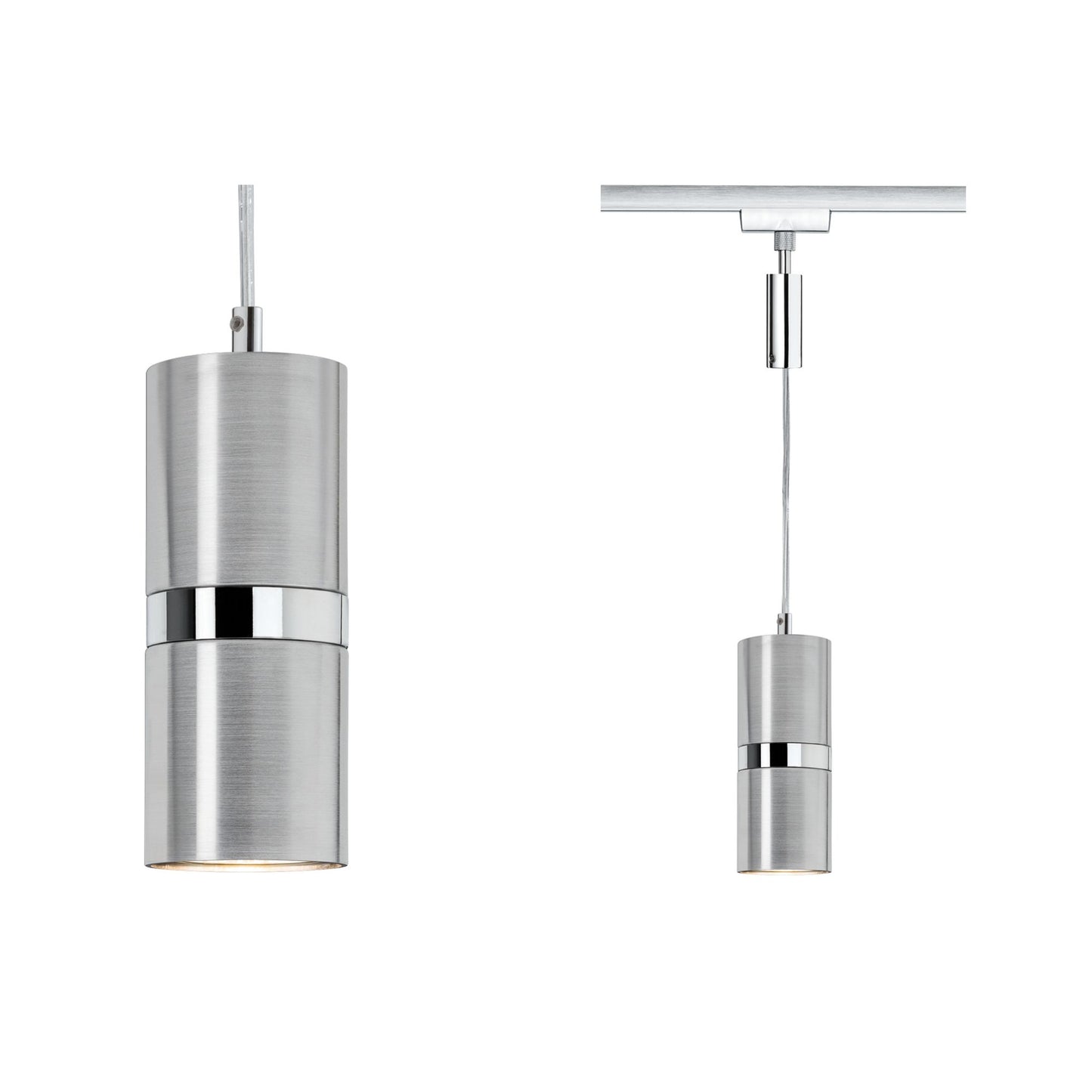 Paulmann Rail System VariLine Pendel Dacapo max.50W GZ10 Alu geb/Chrom 230V Metall