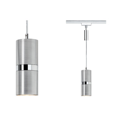 Paulmann Rail System VariLine Pendel Dacapo max.50W GZ10 Alu geb/Chrom 230V Metall