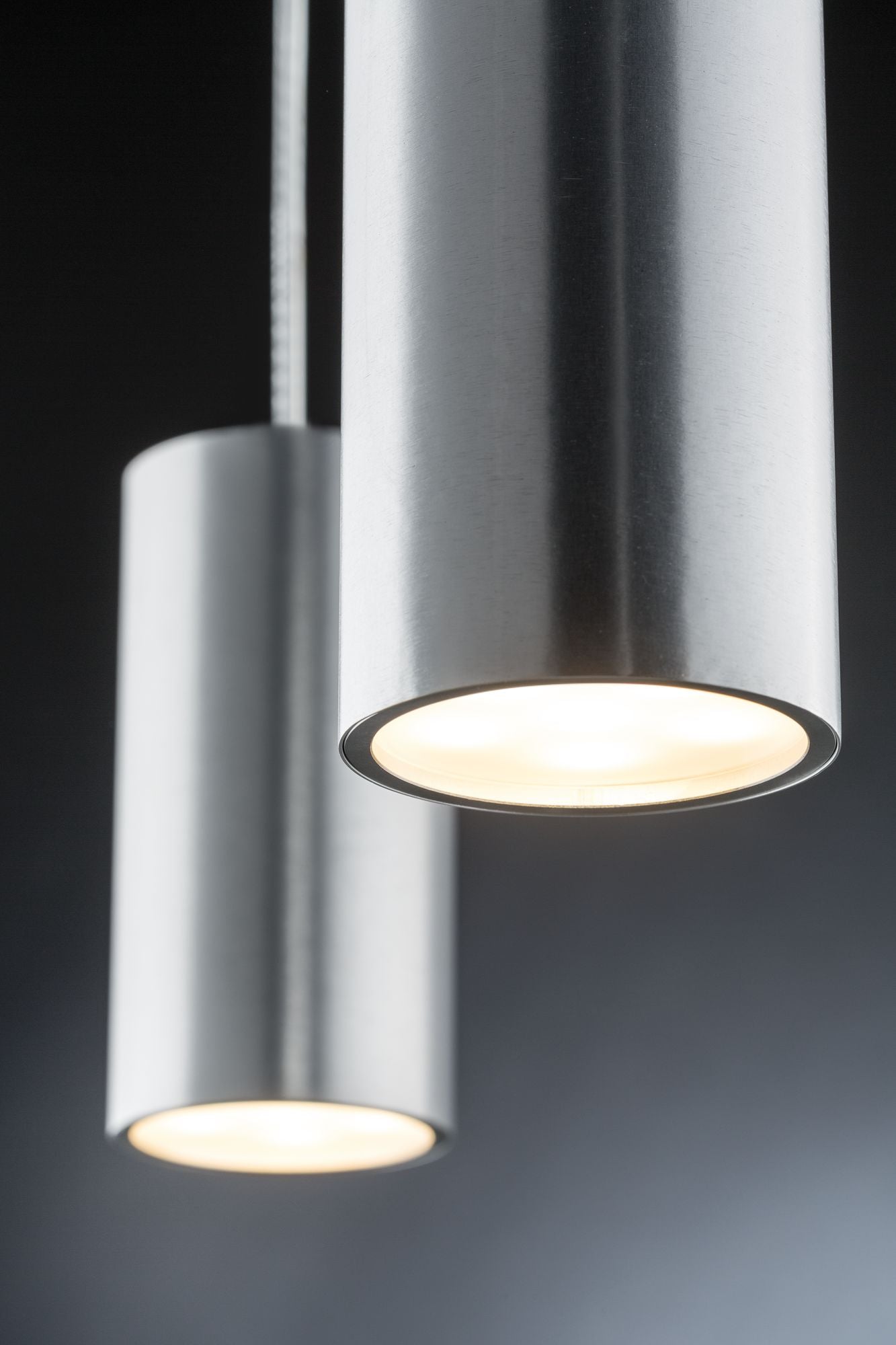 Paulmann URail LED Pendel Barrel 6W 9VA 350mA Chrom matt/Alu eloxiert Met/Kst