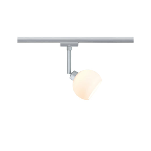 Paulmann URail System LED Spot Wolbi 1x3,5W GZ10 230V Chrom matt/Weiß 230V Metall/Glas