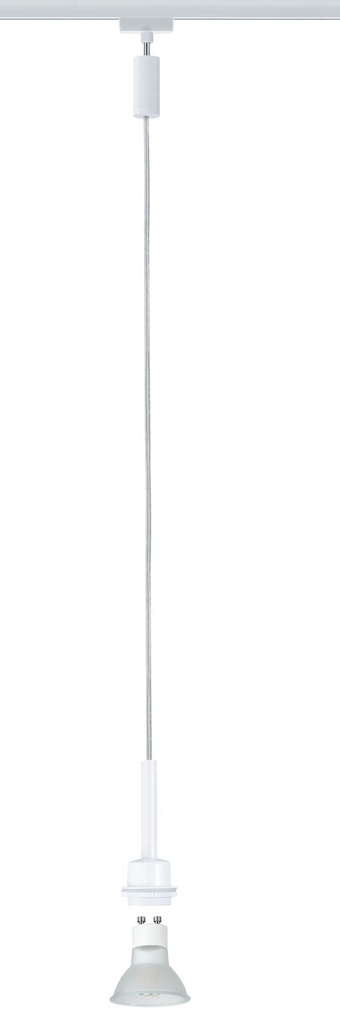 Paulmann URail System DecoSystems LED Pendel Blanko 1x3,5W GZ10 230V Weiß Metall