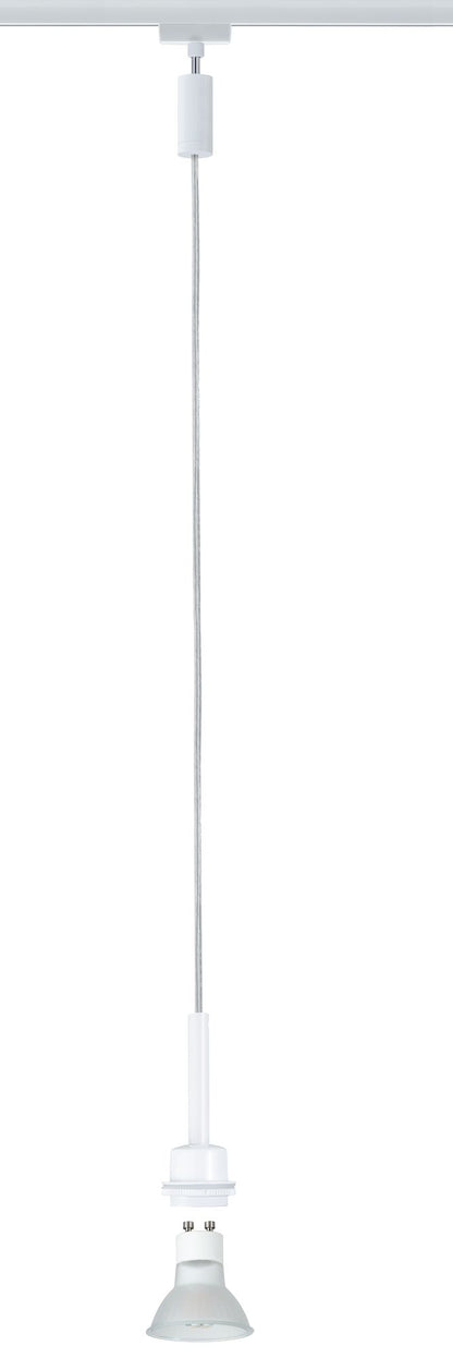 Paulmann URail System DecoSystems LED Pendel Blanko 1x3,5W GZ10 230V Weiß Metall