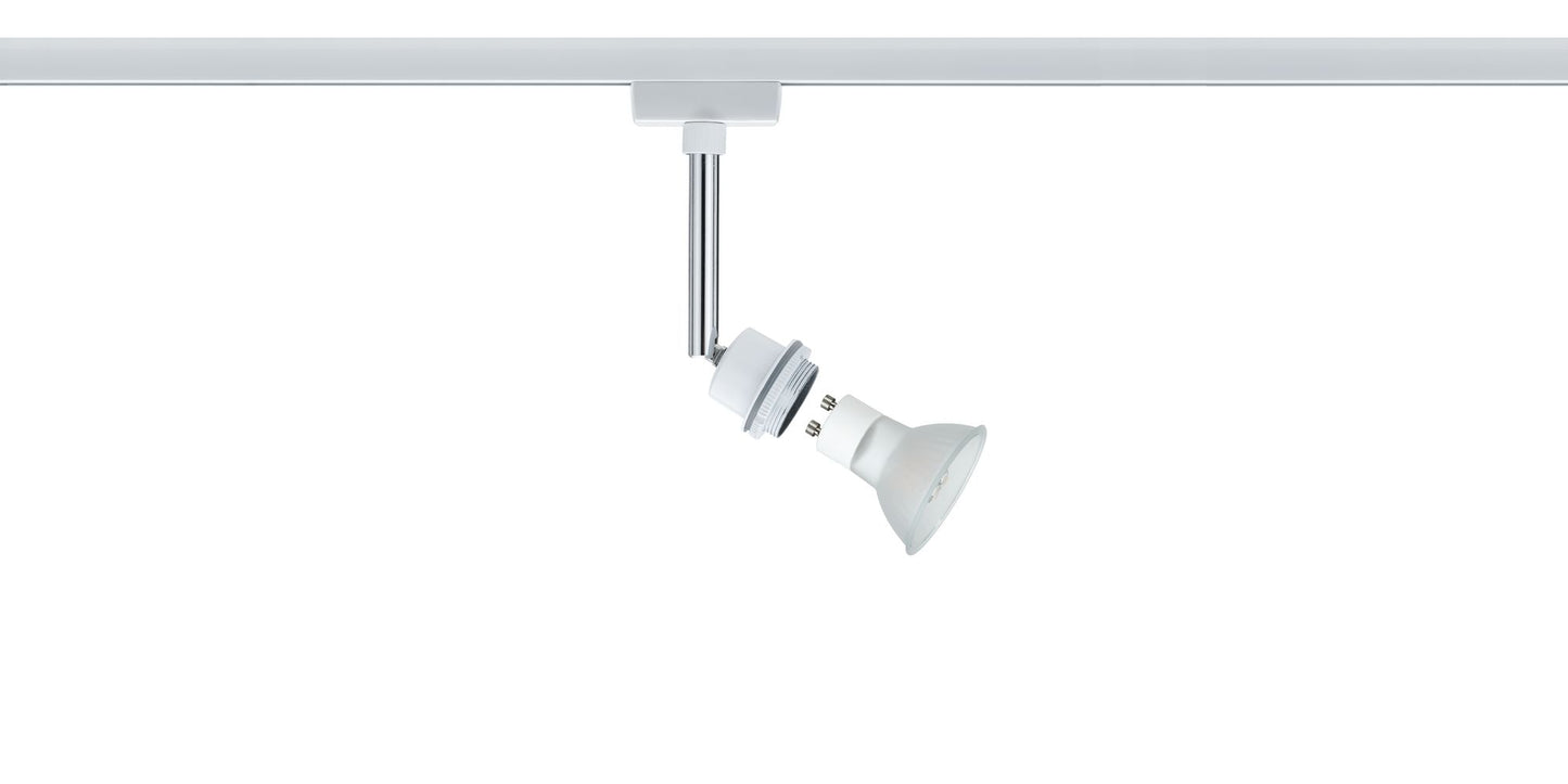 Paulmann URail System DecoSystems LED Spot 1x3,5W GZ10 230V Weiß Metall