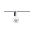 Paulmann URail Ceiling Socket max 1x20W E27 Chrom 230V Met/Kst