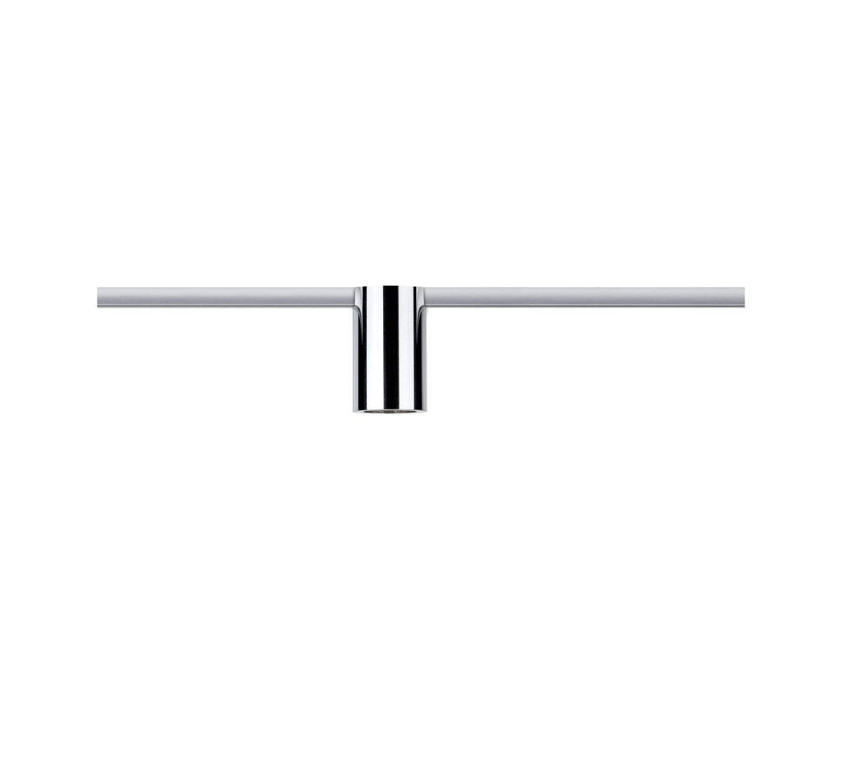 Paulmann URail Ceiling Socket max 1x20W E27 Chrom 230V Met/Kst